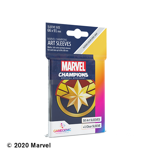 Marvel Art Sleeves: Captain Marvel