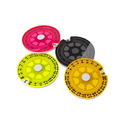 Single Dial Life Counters - 4 Pack