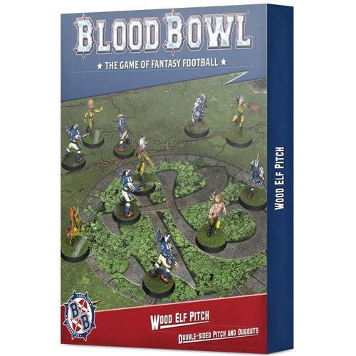 Blood Bowl: Wood Elf Team - Pitch & Dugouts