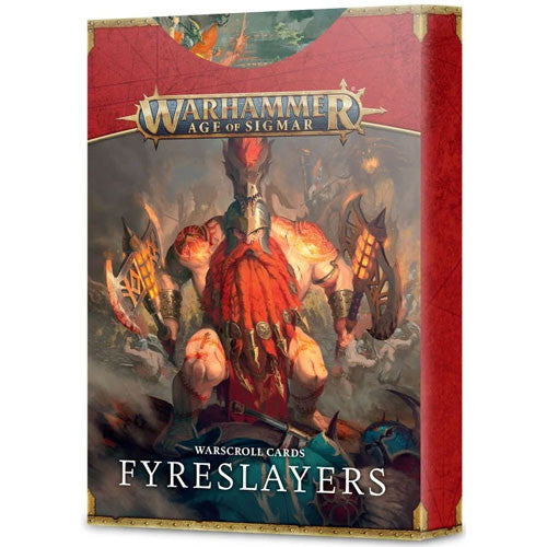 Warhammer Age of Sigmar: Warscroll Cards - Fyreslayers (3rd Edition)