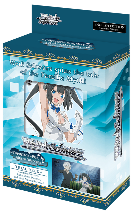 Weiss Schwarz:  Trial Deck+ Is It Wrong to Try to Pick Up Girls in a Dungeon?