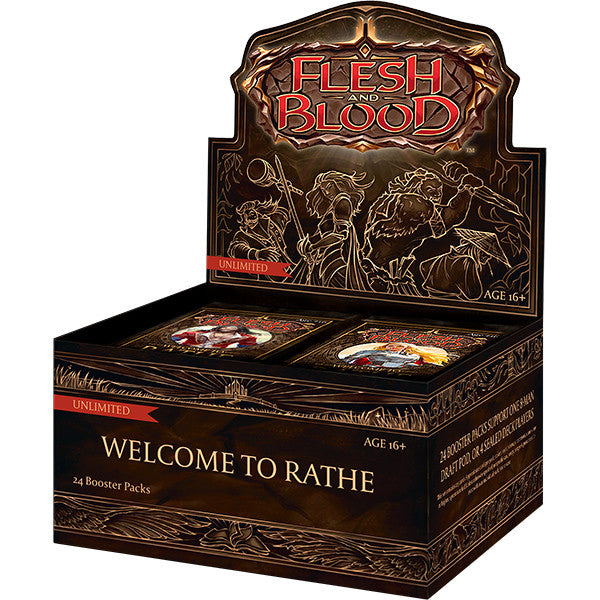 Flesh & Blood TCG: Welcome to Rathe Unlimited Ed - Booster Box (24)