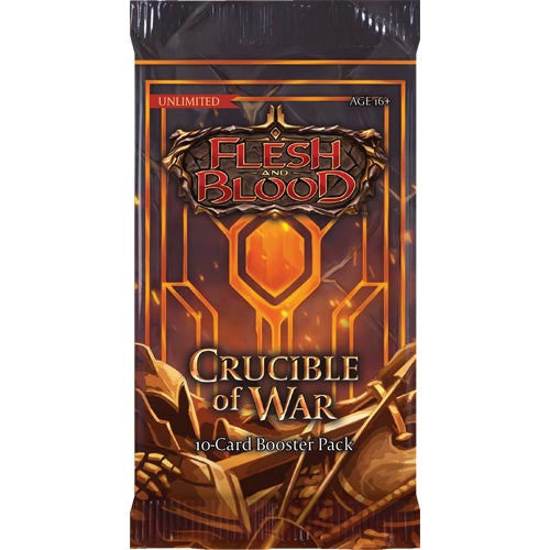 Flesh & Blood TCG: Crucible of War Unlimited Ed - Booster Pack