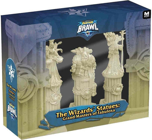 Super Fantasy Brawl: The Wizards' Statues