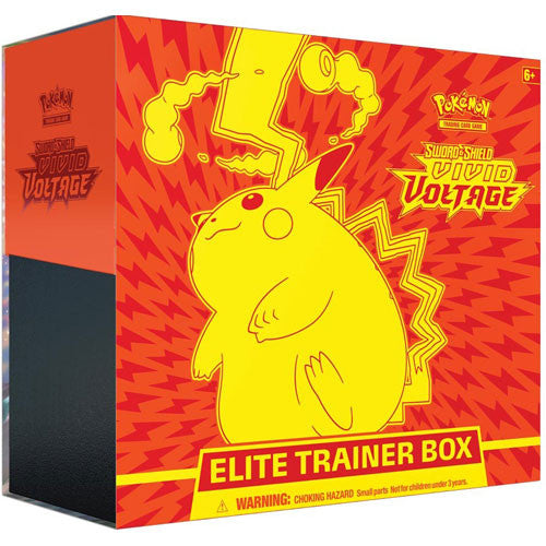 Pokemon TCG: Sword & Shield: Vivid Voltage Elite Trainer Box