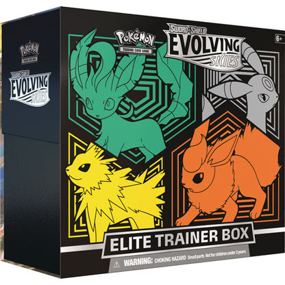 Pokemon TCG: Sword & Shield - Evolving Skies Elite Trainer Box (Random Eeveelution Box)