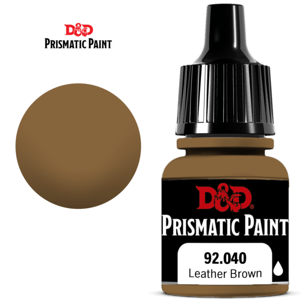 Dungeons & Dragons Prismatic Paint: Leather Brown 92.040