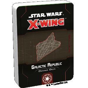Star Wars X-Wing 2nd Edition Galactic Republic Damage Deck