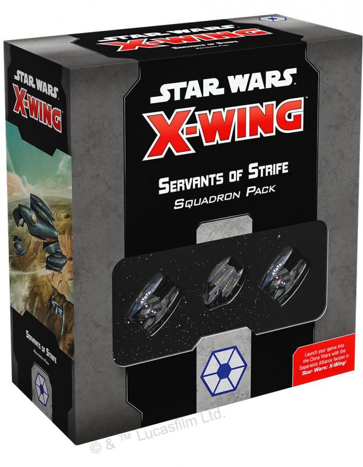 Star Wars X-Wing 2nd Edition Servants of Strife Squadron Pack