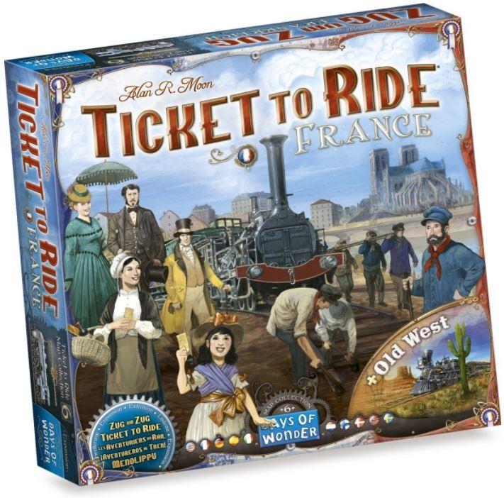 Ticket to Ride Map Collection Volume 6 – France & Old West