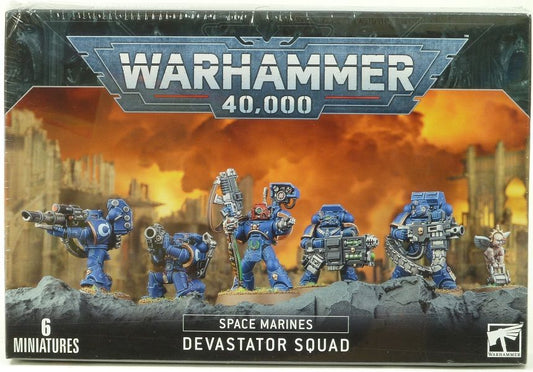 Warhammer 40k: Space Marines Devastator Squad