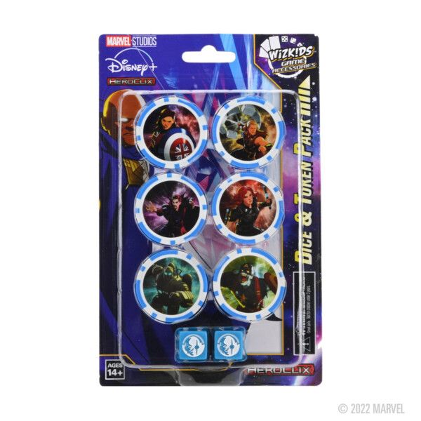 HeroClix: Marvel Studios’ What If…? on Disney+ Dice and Token Pack