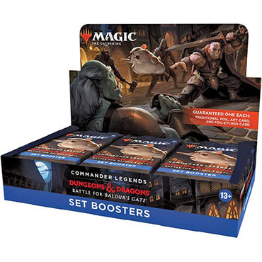 Magic the Gathering: Commander Legends: Battle for Baldur's Gate - Set Booster Box (18)