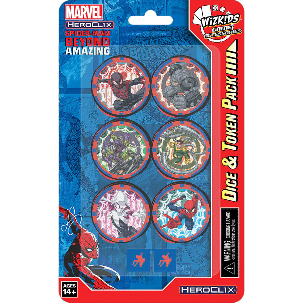 Marvel HeroClix: Spider-Man Beyond Amazing - Dice & Token Pack
