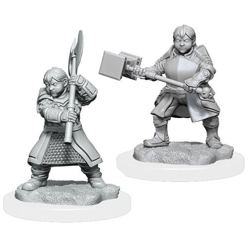 Critical Role Unpainted Miniatures: Dwarf Dwendalian Empire Fighter